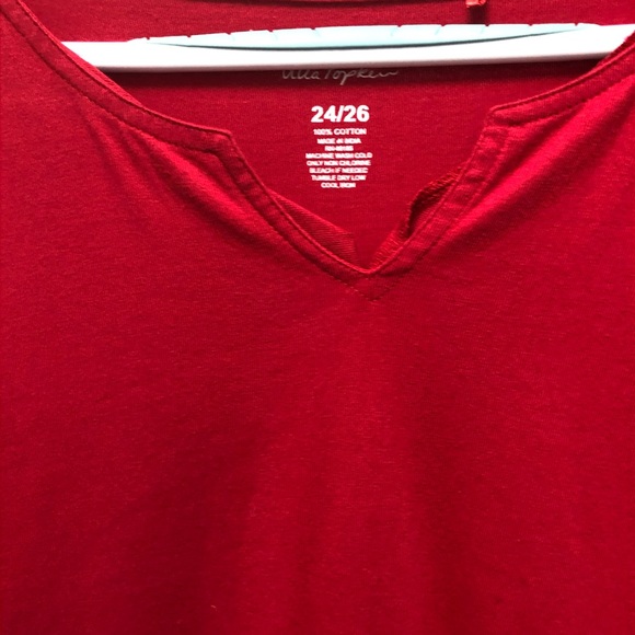 EUC 24/26 Ulla Popken Red Dress - Picture 2 of 7